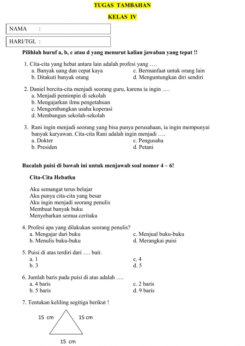 Kamis, 14 Januari 2021