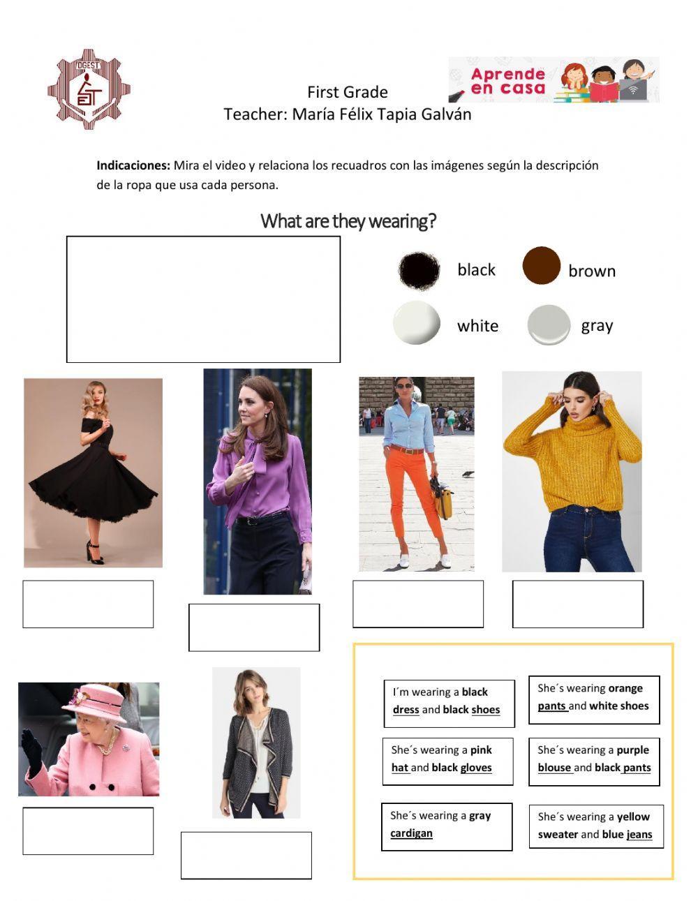 What are they wearing