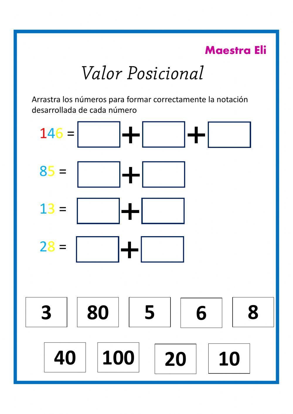 Notacion Desarrollada