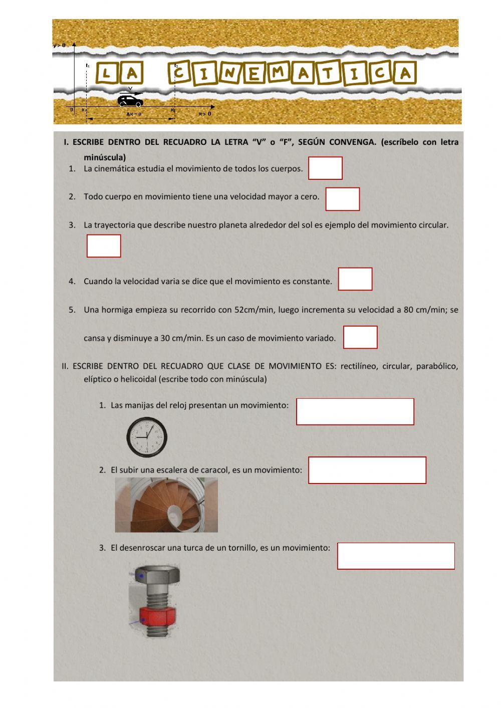 Introducción a la cinemática