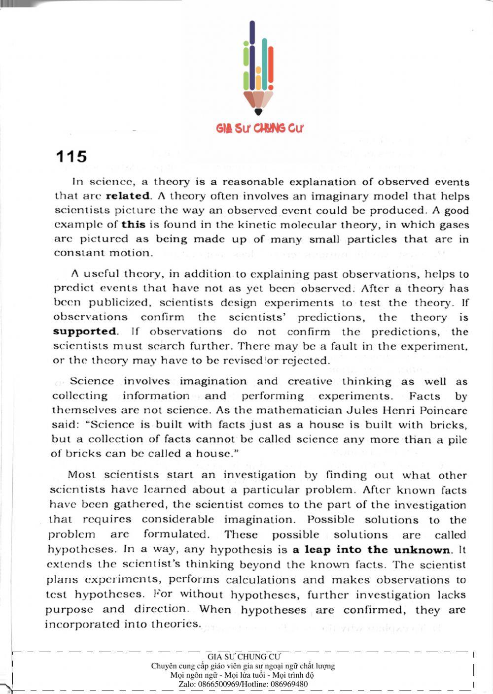 Trắc nghiệm Kỹ năng đọc hiểu Tiếng Anh số 39