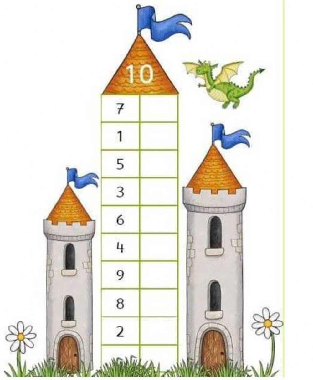 Состав числа 10 activity | Live Worksheets