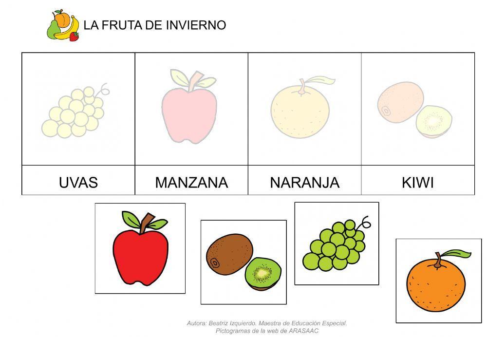 Vocabulario del invierno