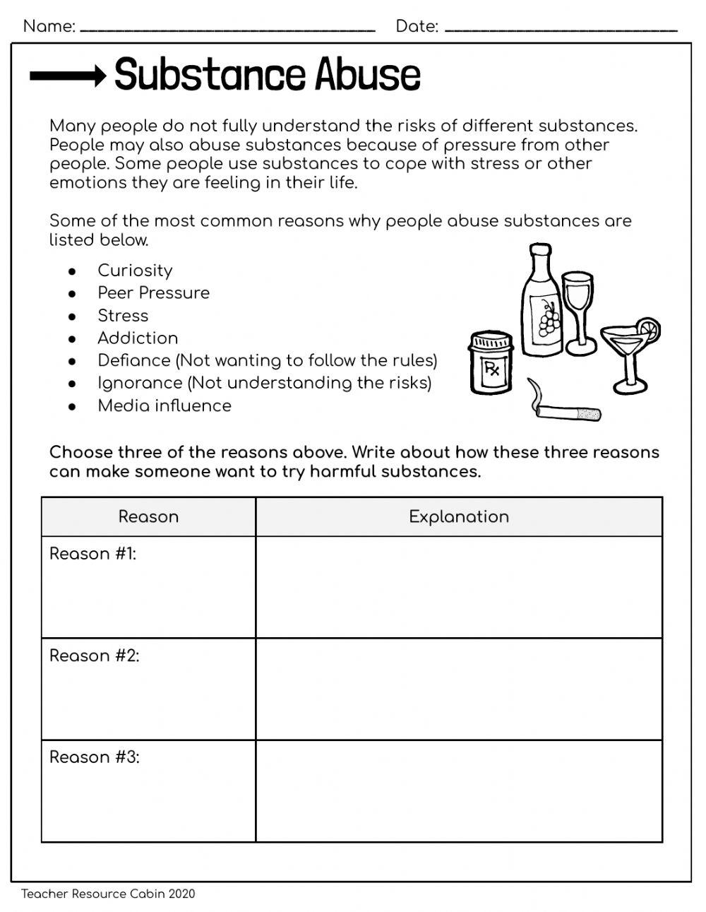 Grade 7 Intro to Substance Use Addictions and Related Behaviour online
