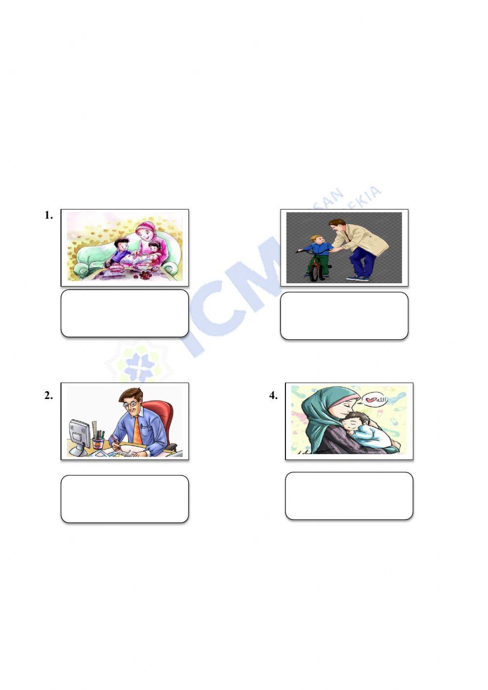 Kasih Sayang Anak kepada Orang Tua