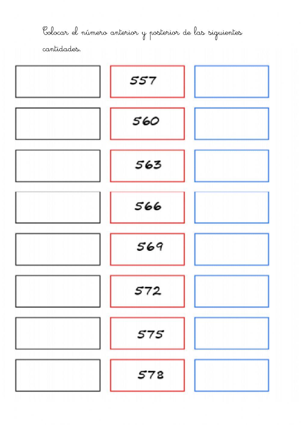 Anterior y Posterior