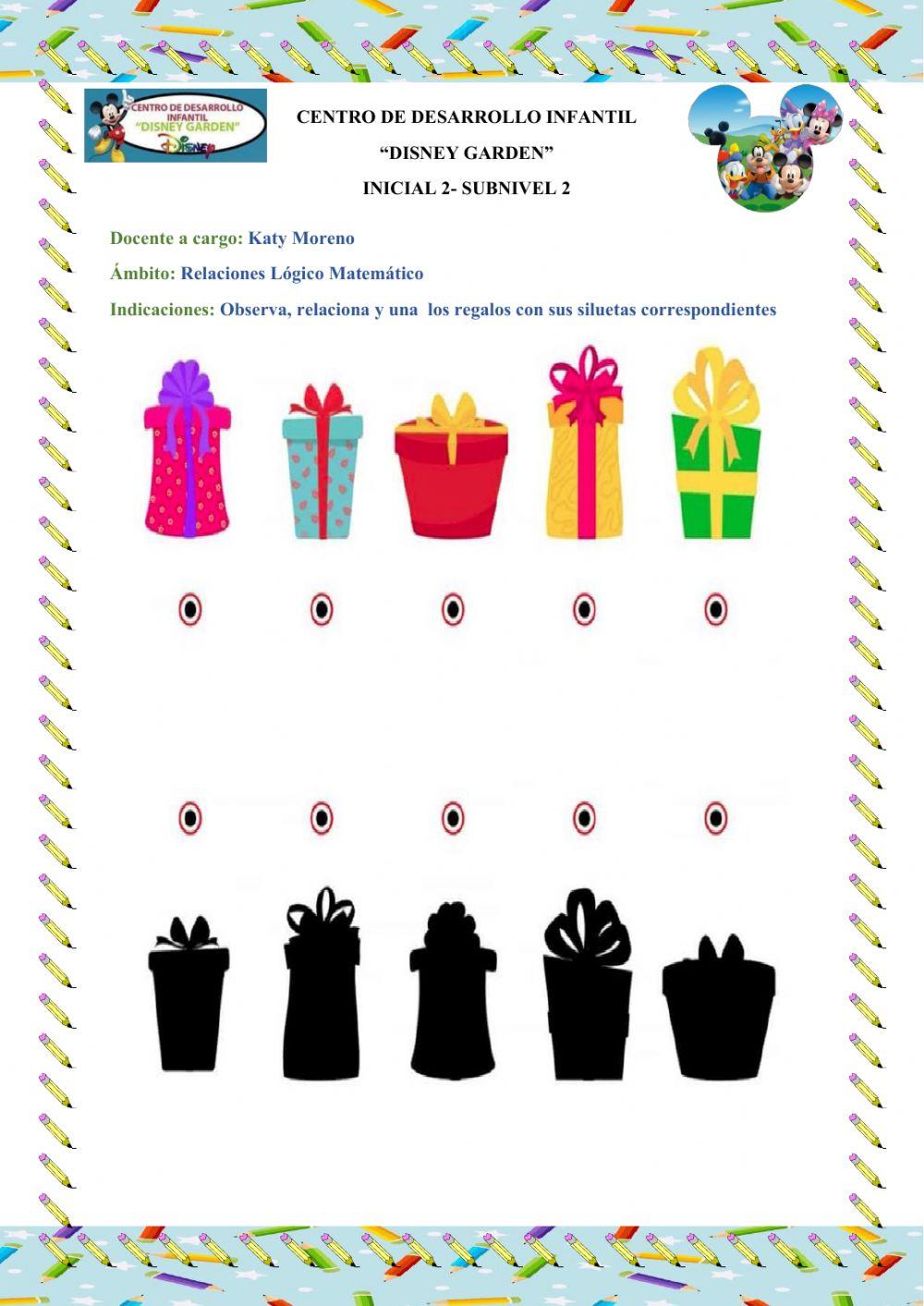 Ámbito Relaciones  Lógico Matemático