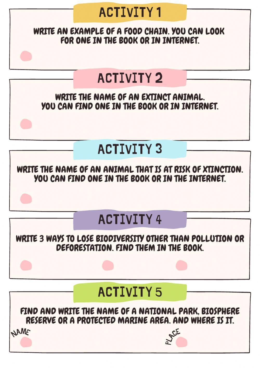 Our planet's biosphere