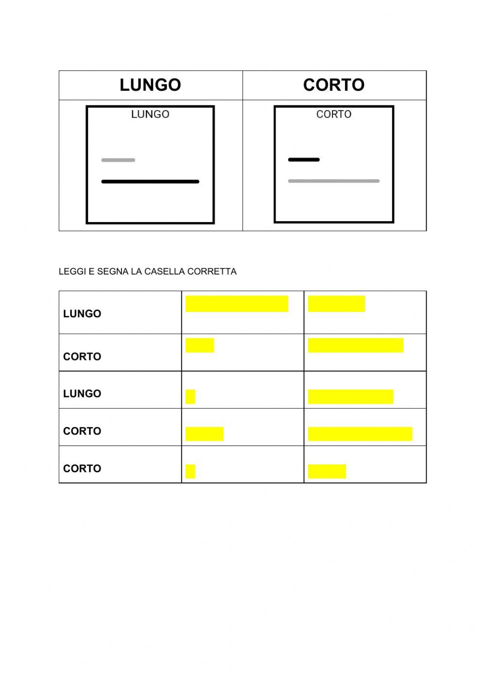 Lungo- corto