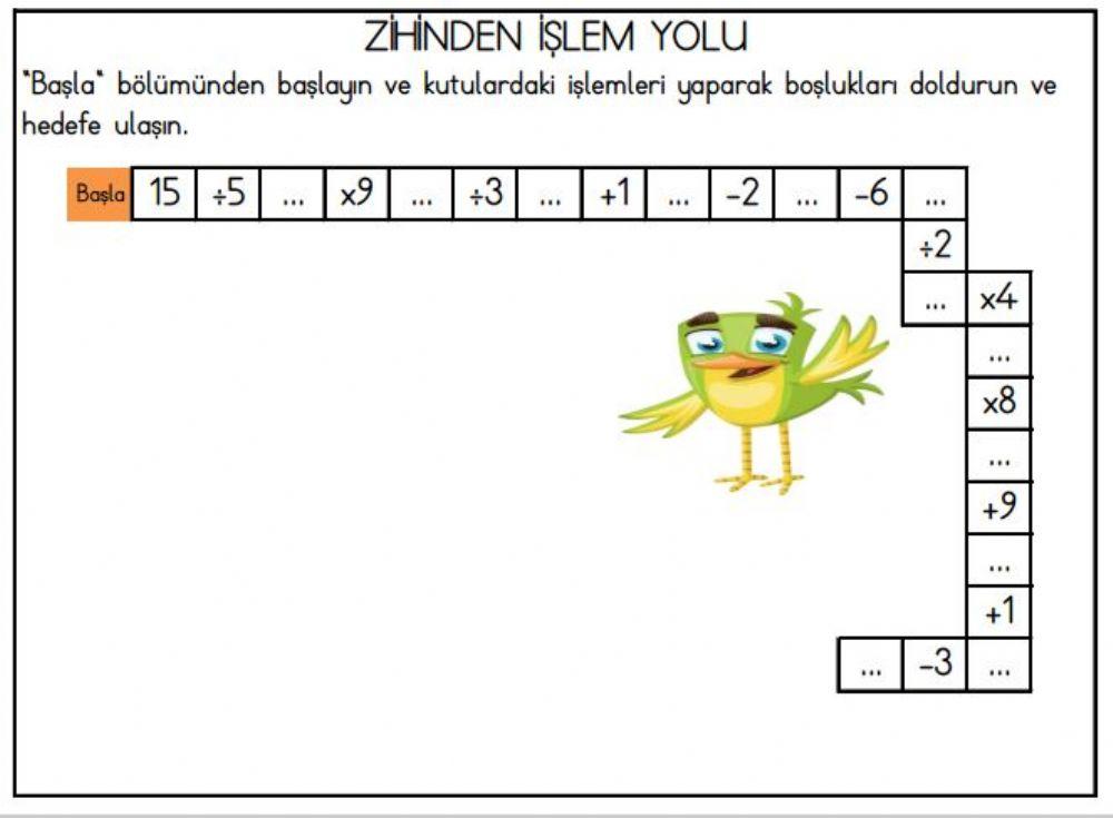 Eğlenceli Etkinlik 1