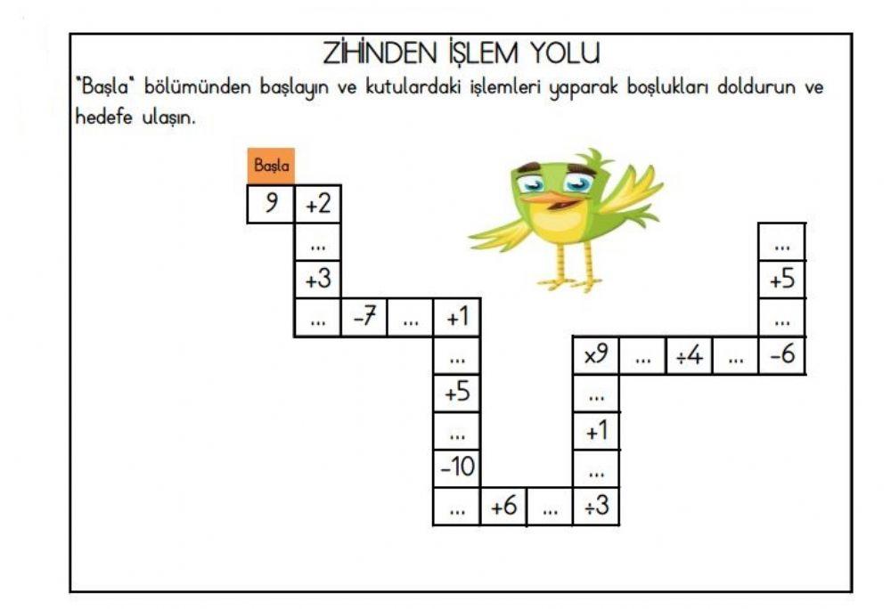 Eğlenceli Çalışma 4