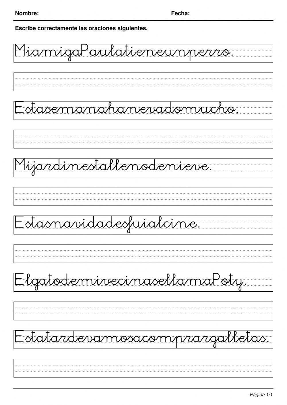 Segmentación palabras 1.