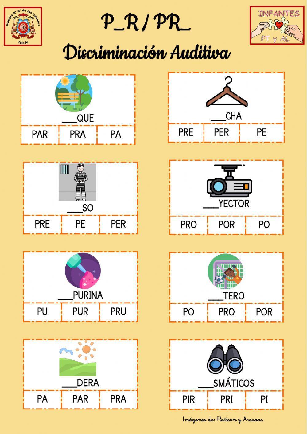 Discriminación Auditiva. PR