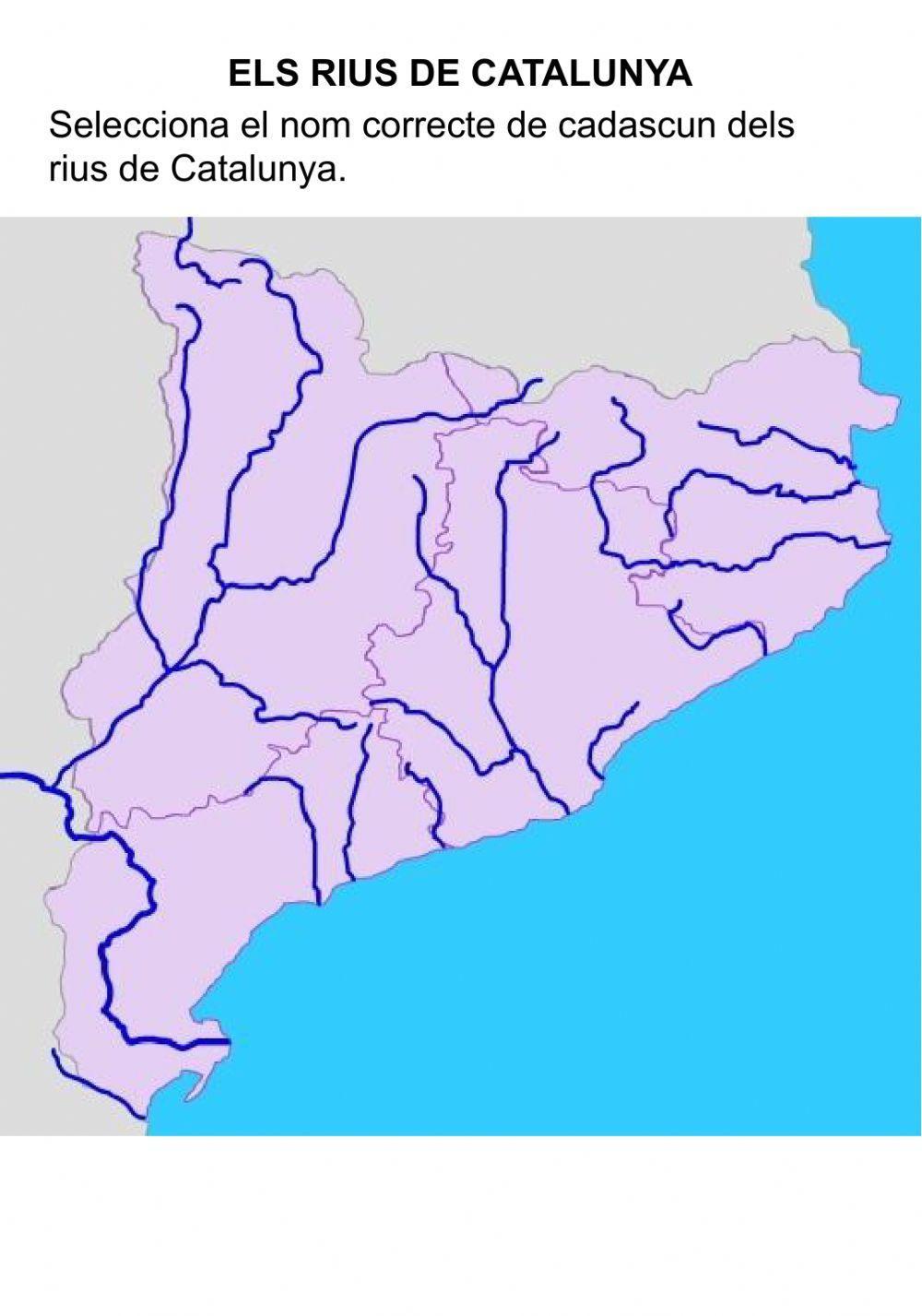 Els rius de Catalunya Els rius de Catalunya