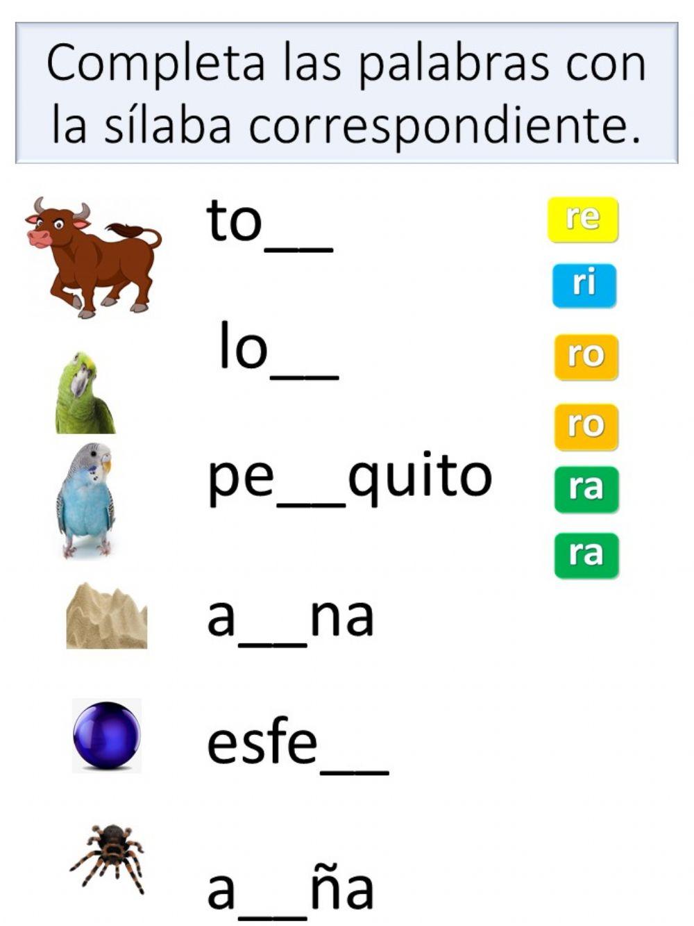 Consonante r entre vocales