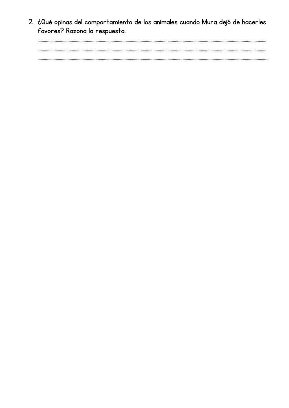 Cuentos cortos de animales en peligro (II)