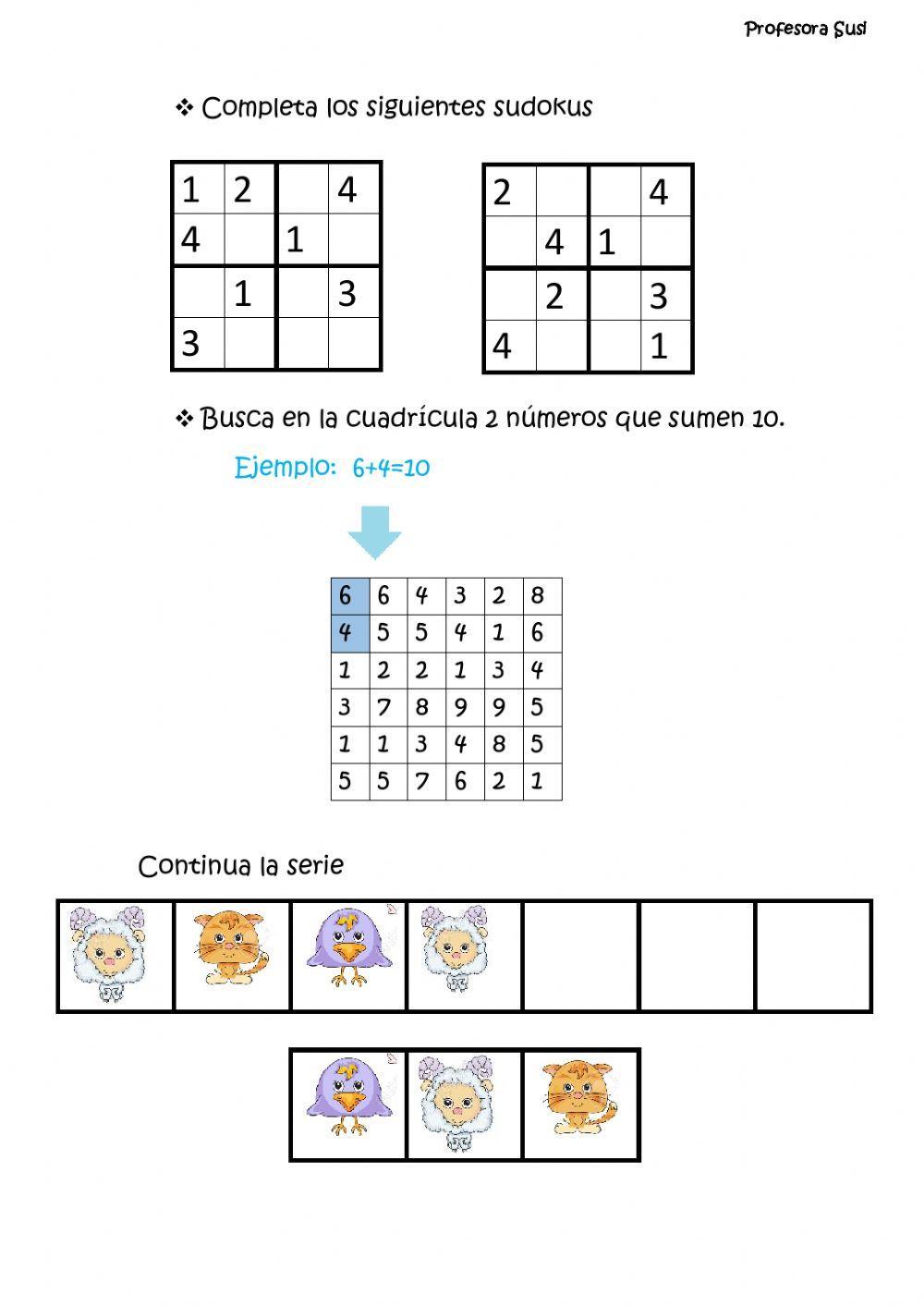 Actividades de atención