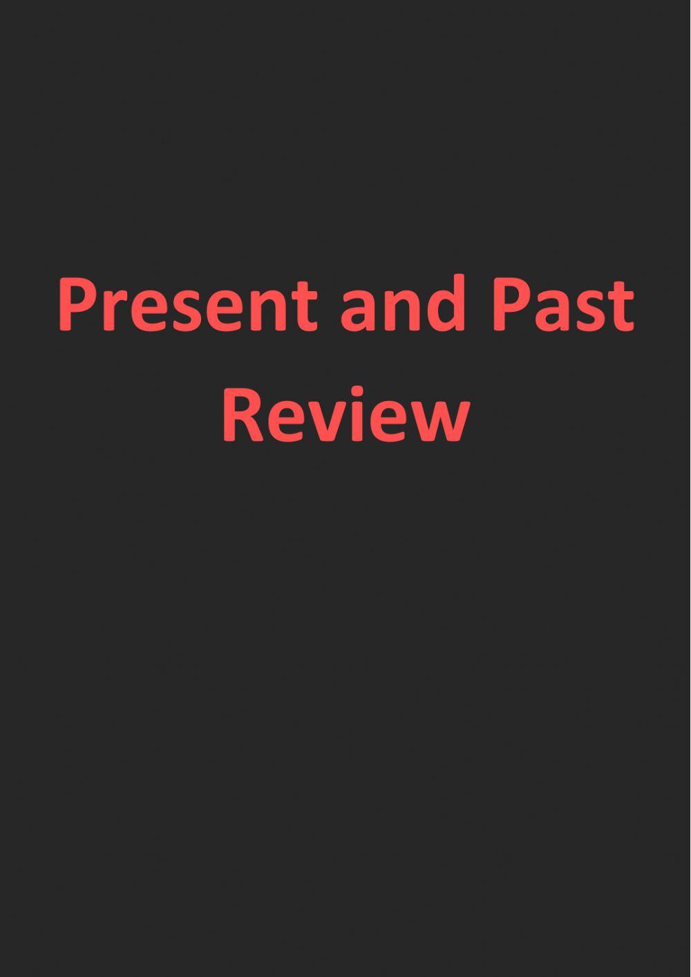 Present and past review bookmark