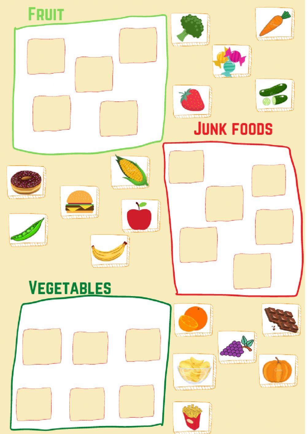 Food categories Food categories