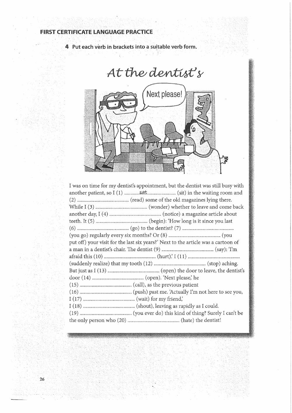 Tenses Consolidation