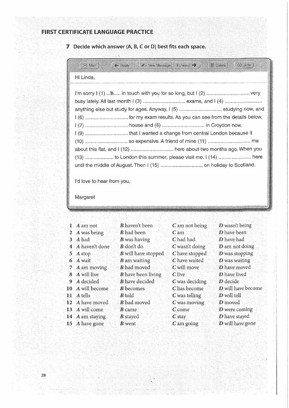Tenses Consolidation
