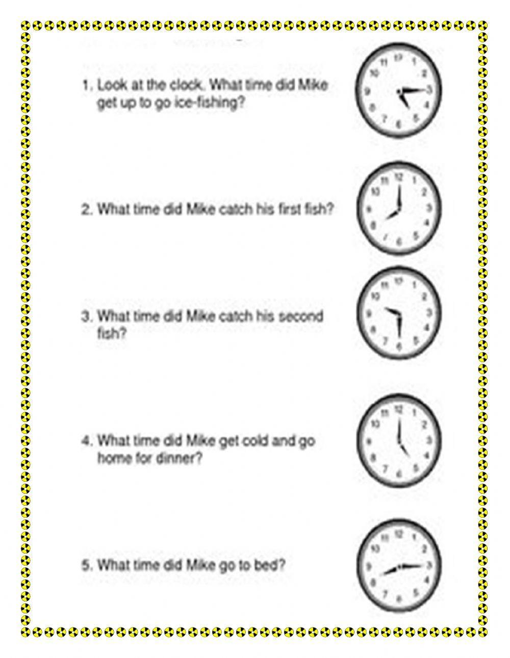 Time Word Problems interactive worksheet Live Worksheets