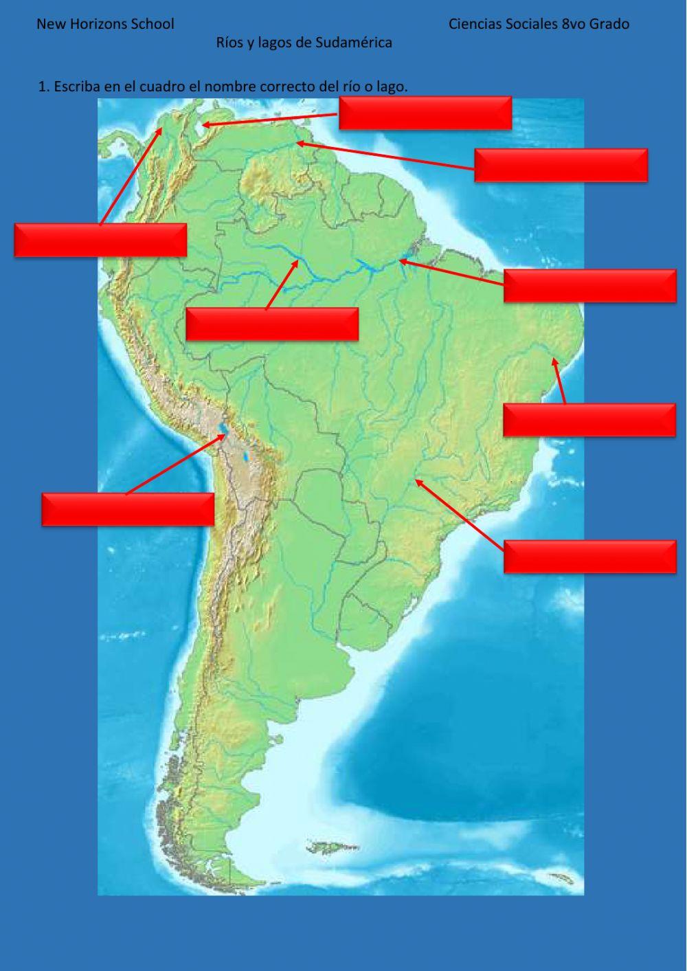 Ríos y Lagos de Sudamérica 8vo