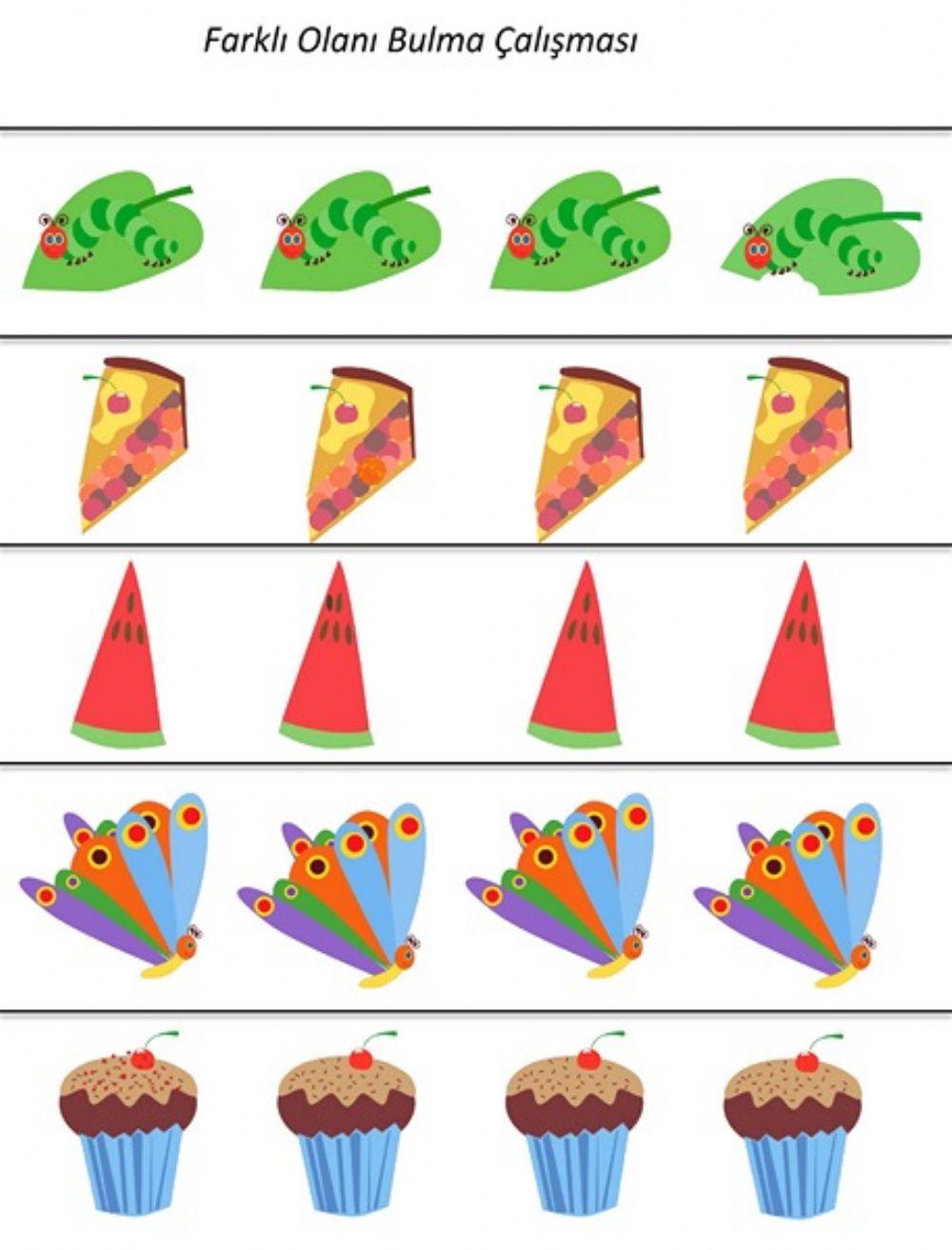 Farklı olanı bulalım!