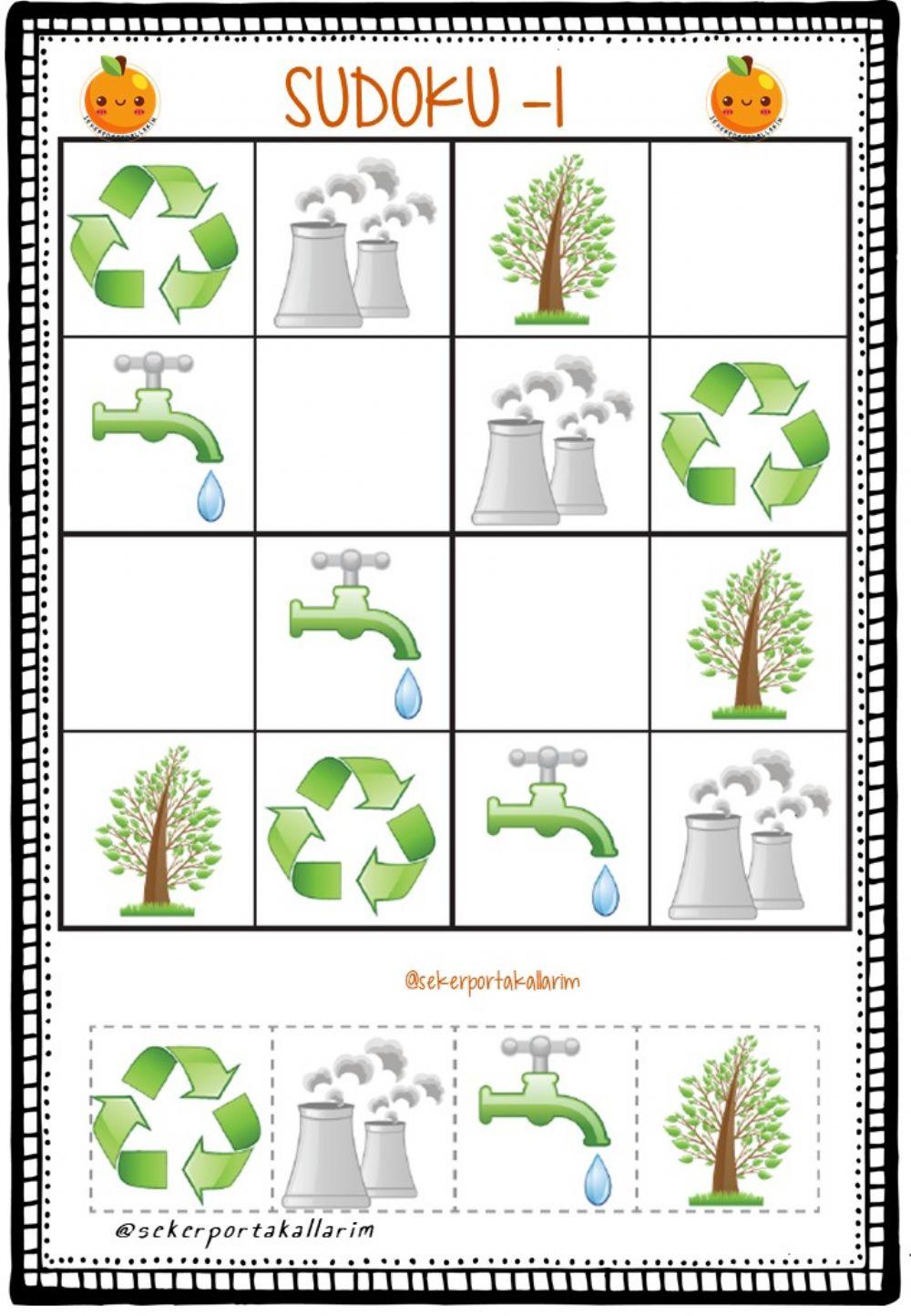 Çevre bilinci- sudoku1