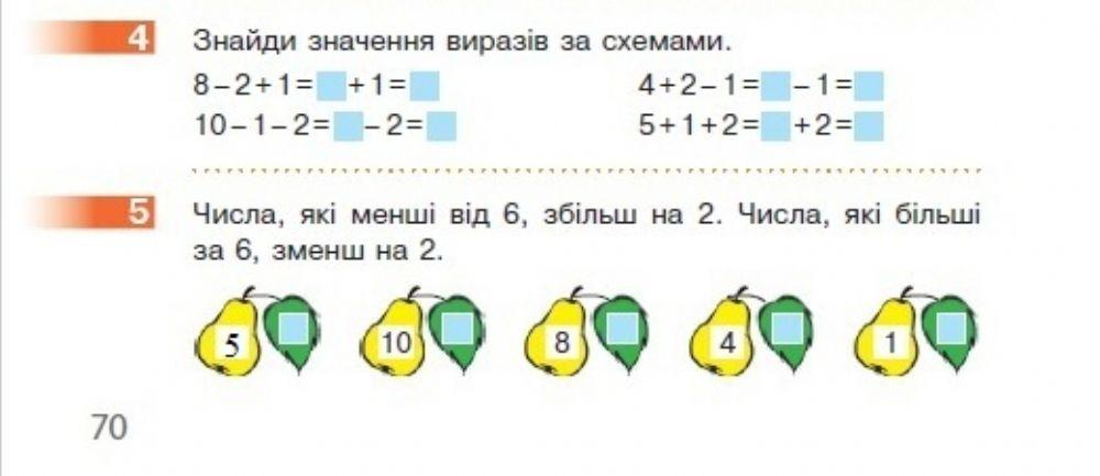 Додаємо і віднімаємо числа