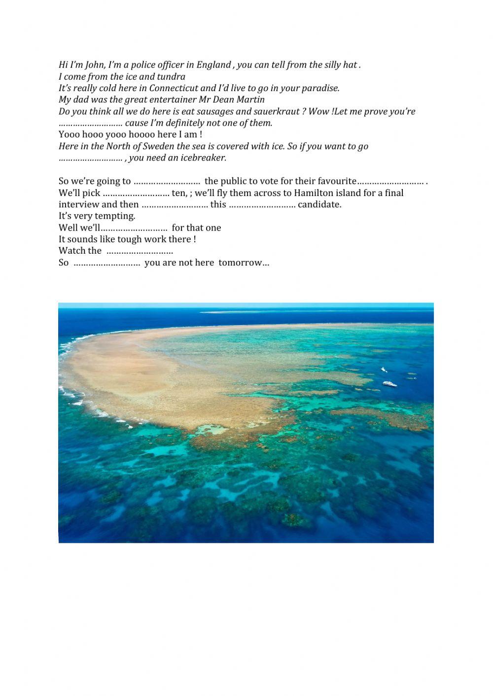 The best job in the world