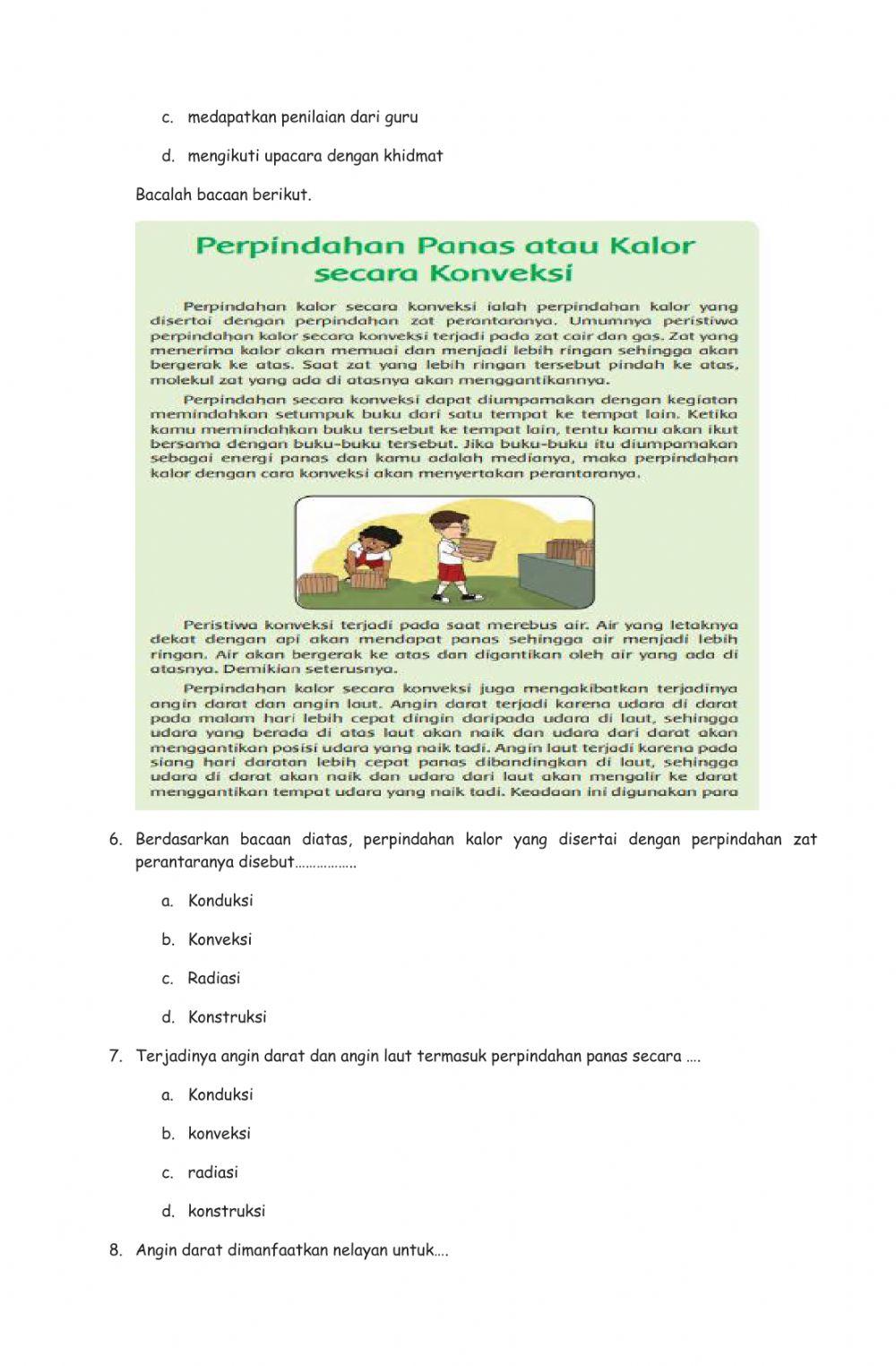 Penilaian Harian Tema 6 St 2