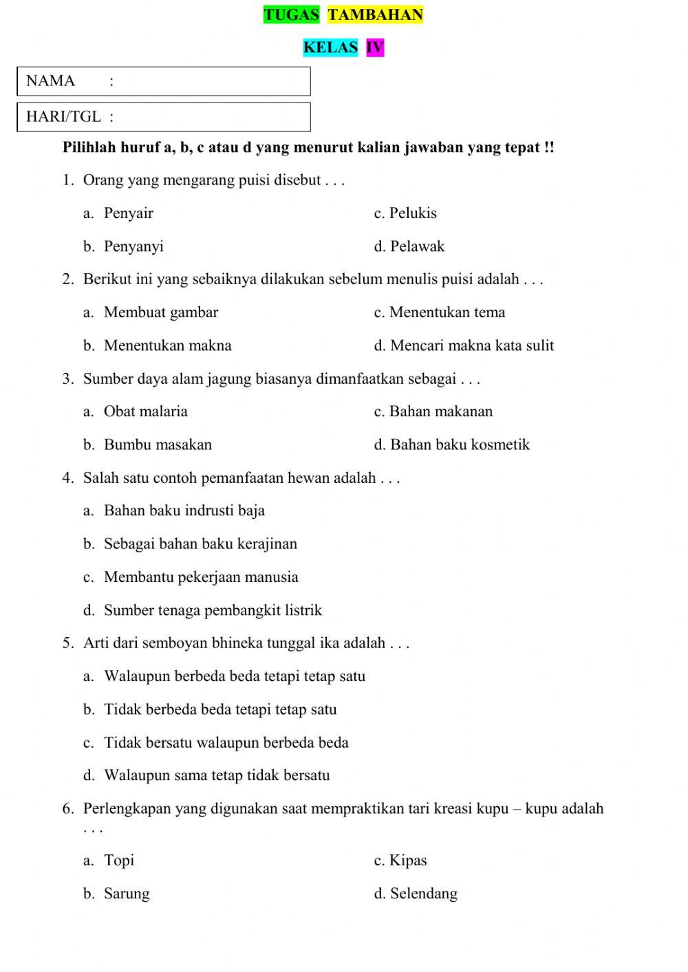 Jumat, 15 Januari 2021