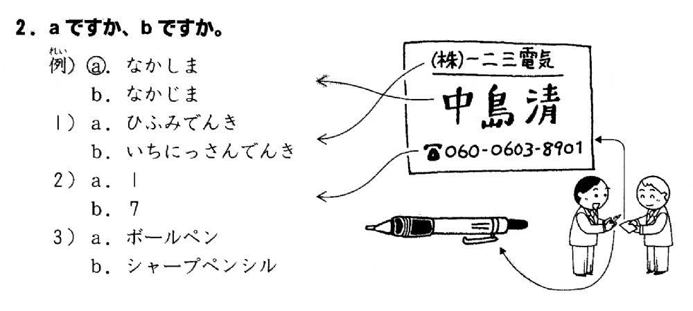 初級一l.2-聴解2