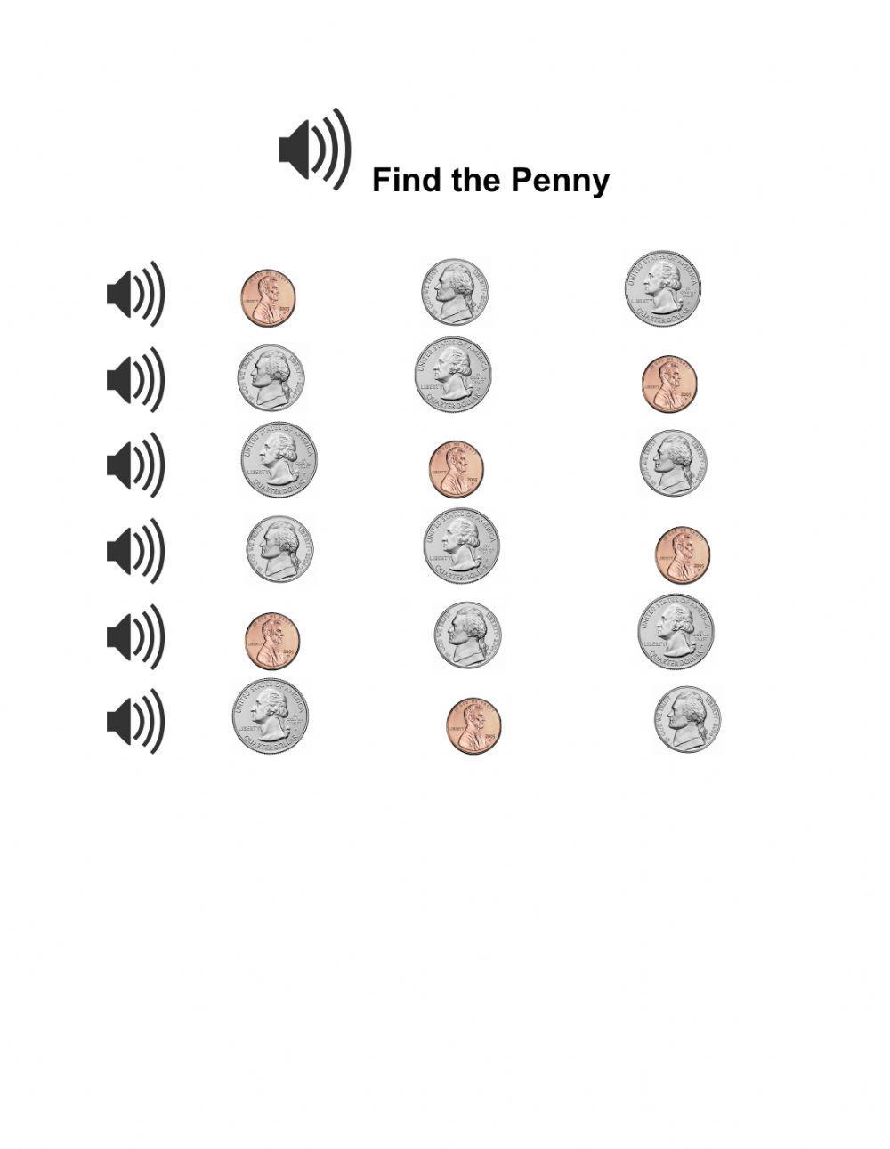 Find the penny