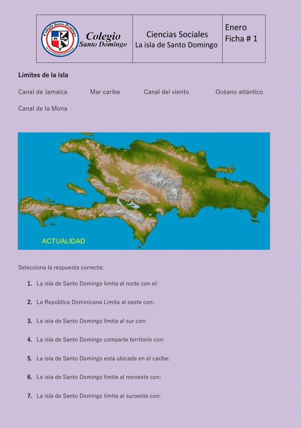 La Isla de Santo Domingo