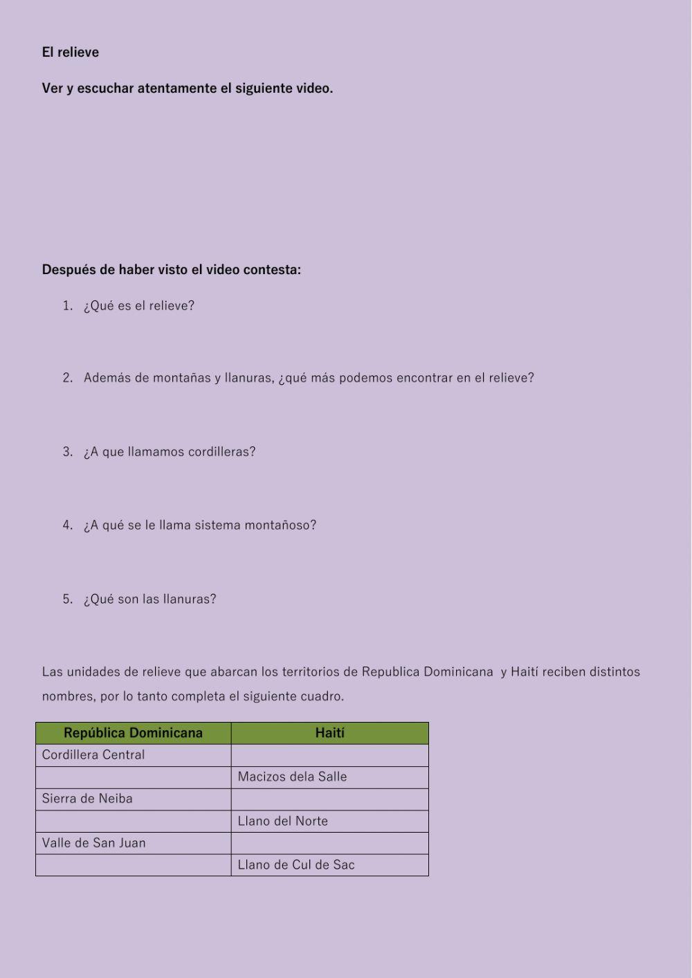 La Isla de Santo Domingo