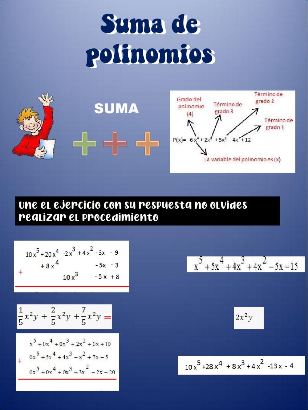 Suma de Polinomios