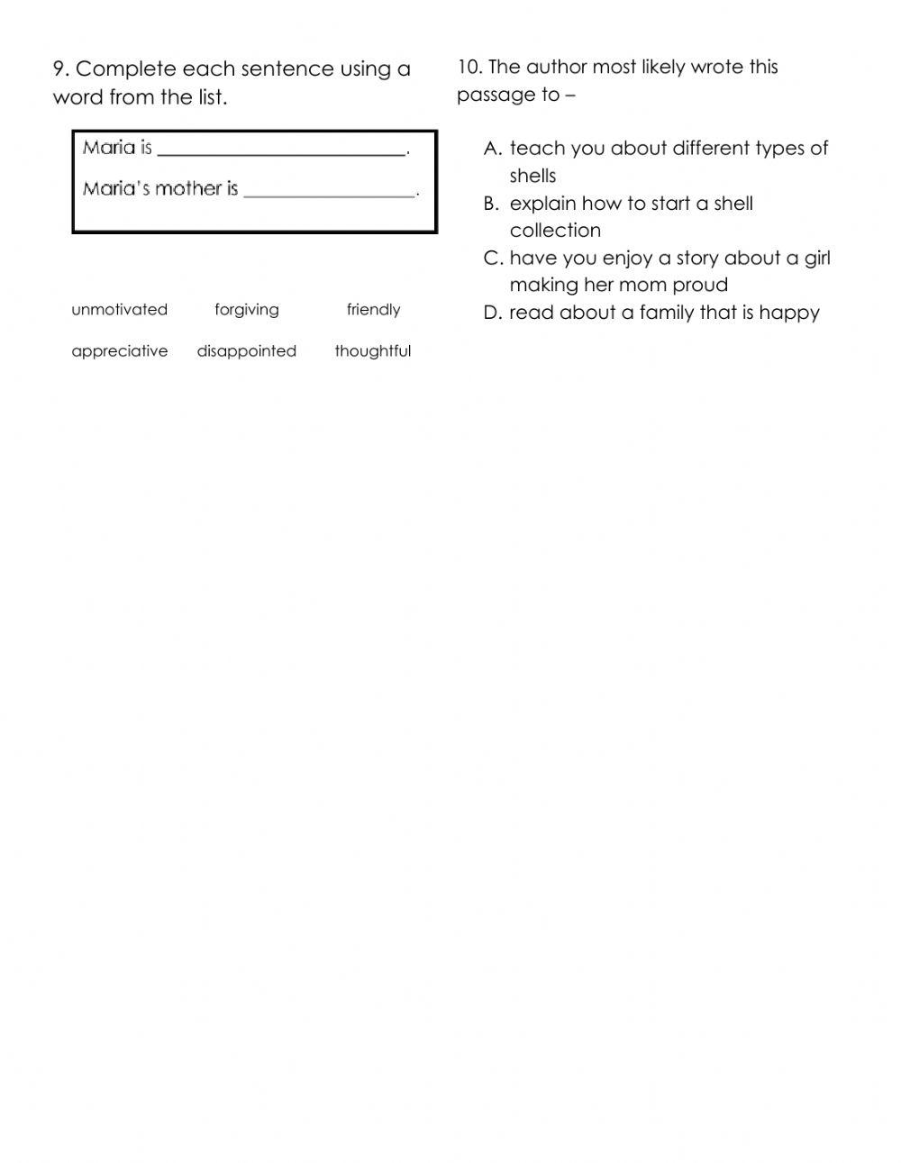 4.5 Fiction Review Passage