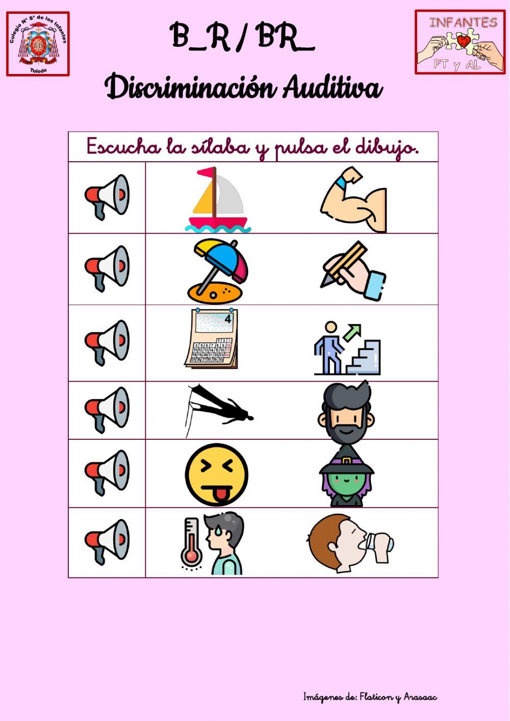 Discriminación Auditiva. BR