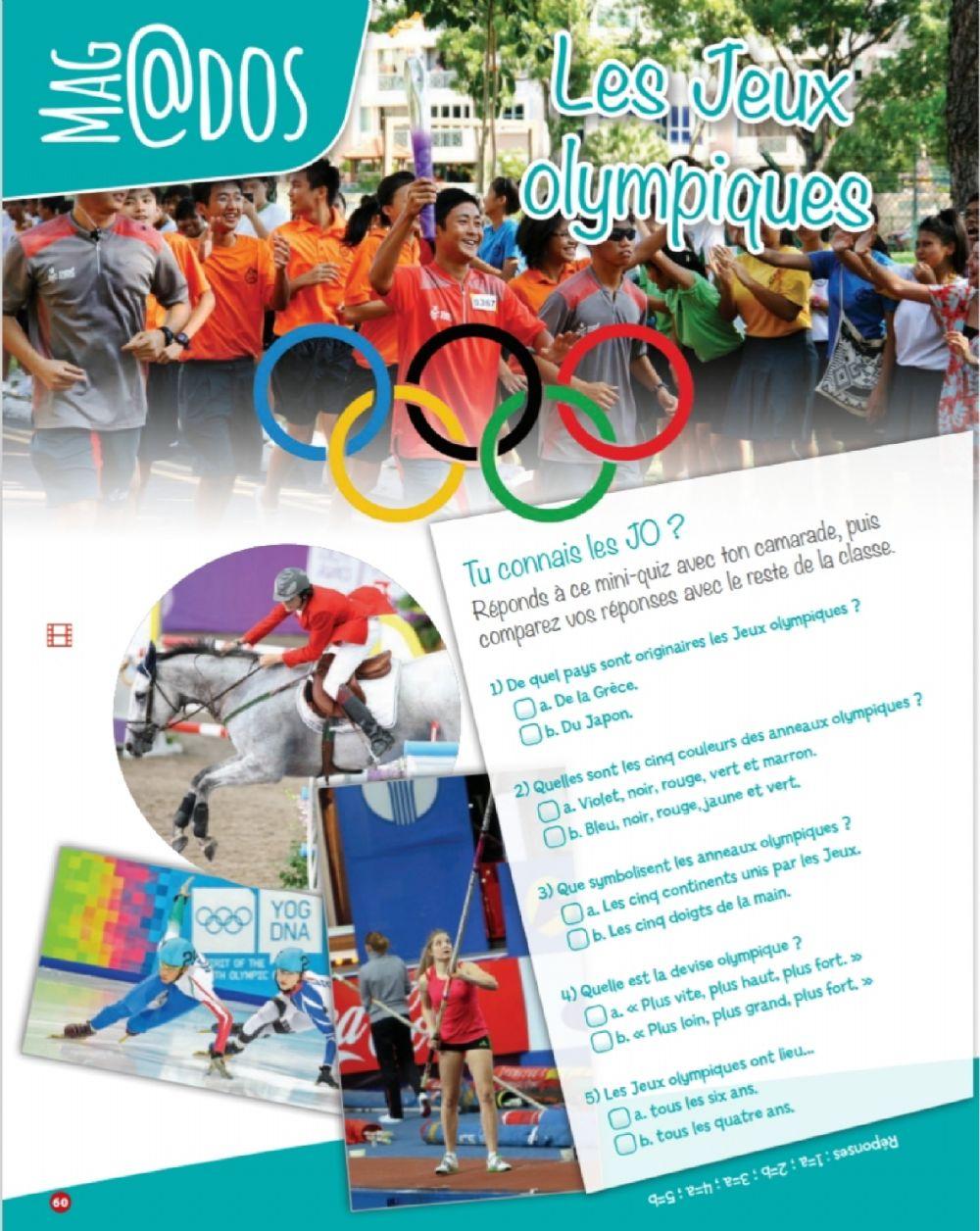 Test Les Jeux Olympiques