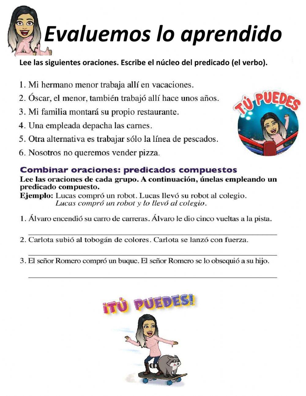 Predicado Simple y Compuesto