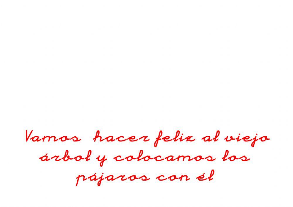 cuento el árbol viejo ( compartir)