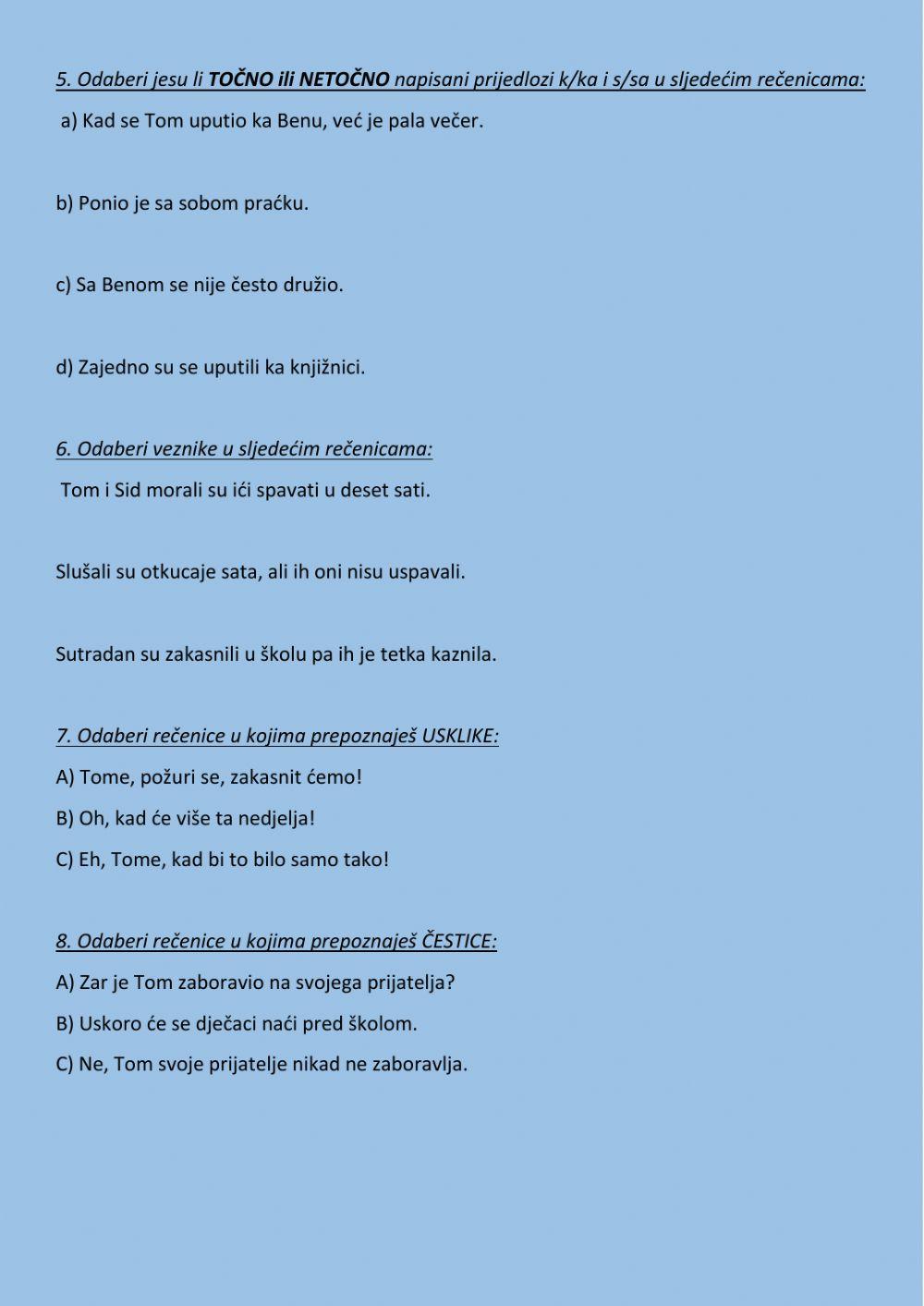 Nepromjenjive riječi