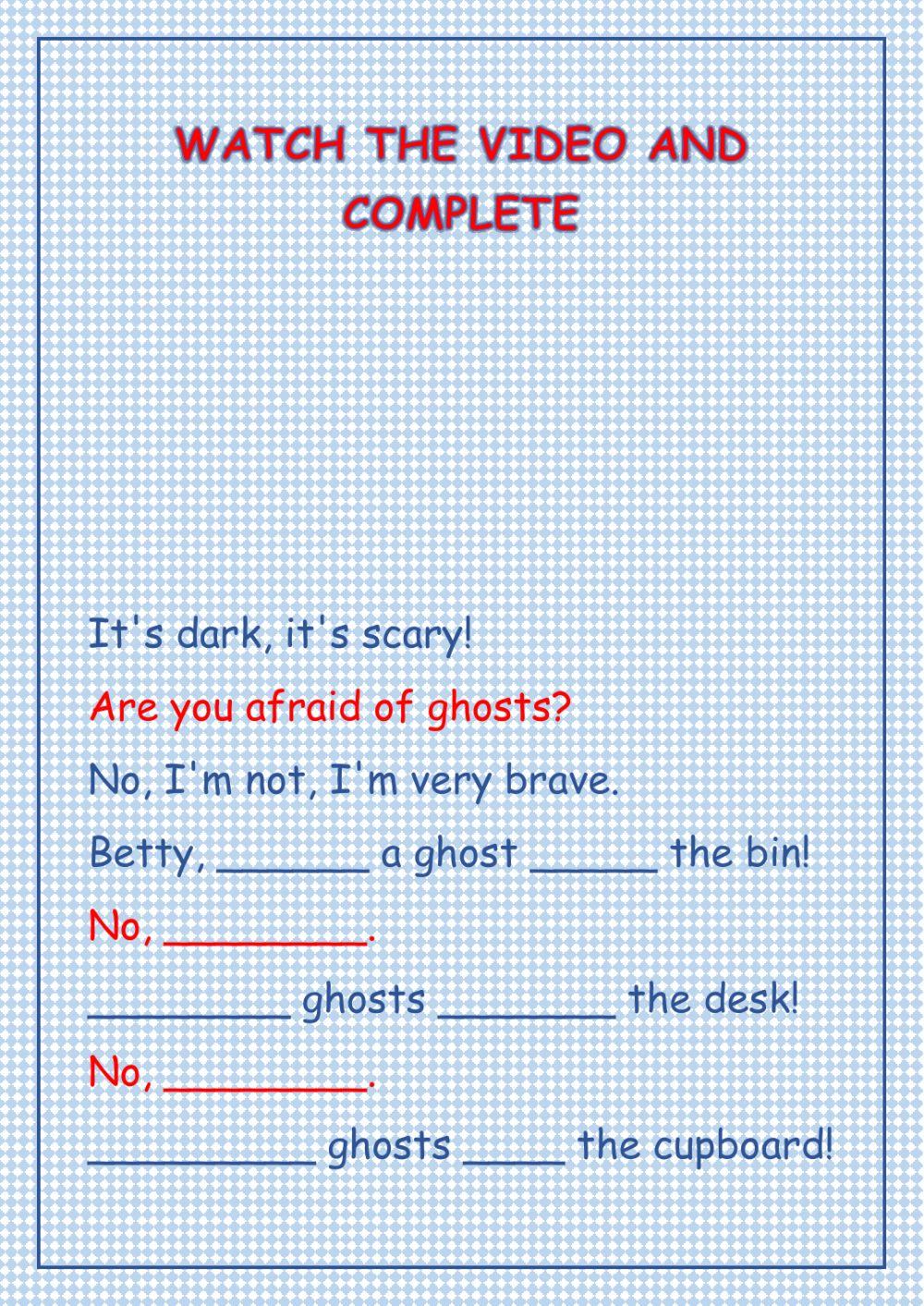 There is-there are and prepositions of place