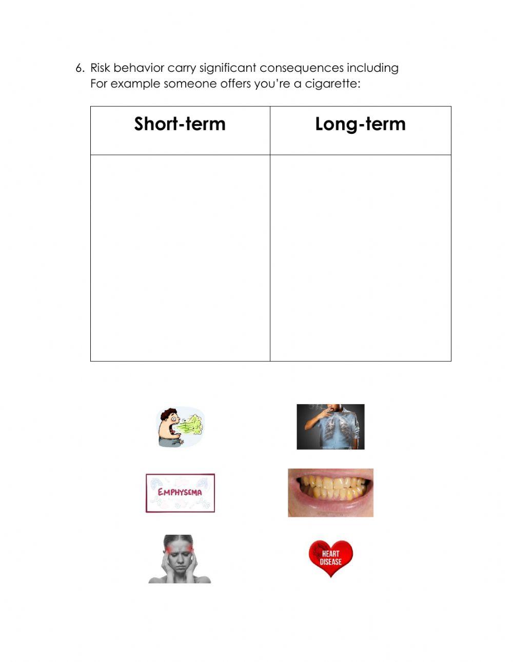 Health Risks and Your Behavior