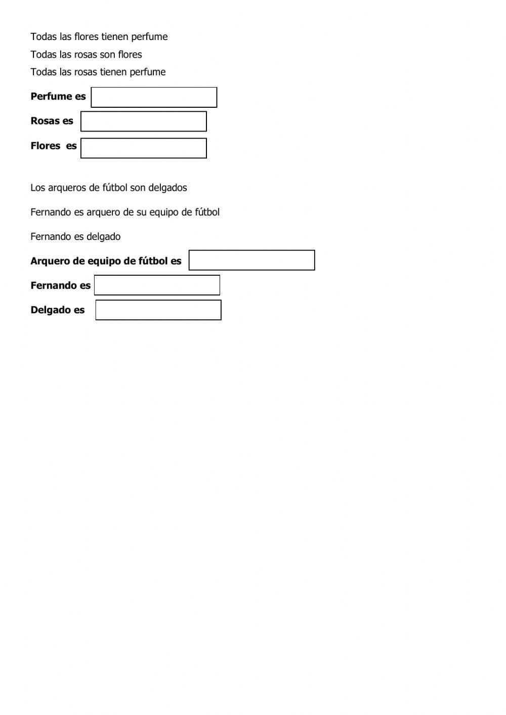 Términos de los silogismos