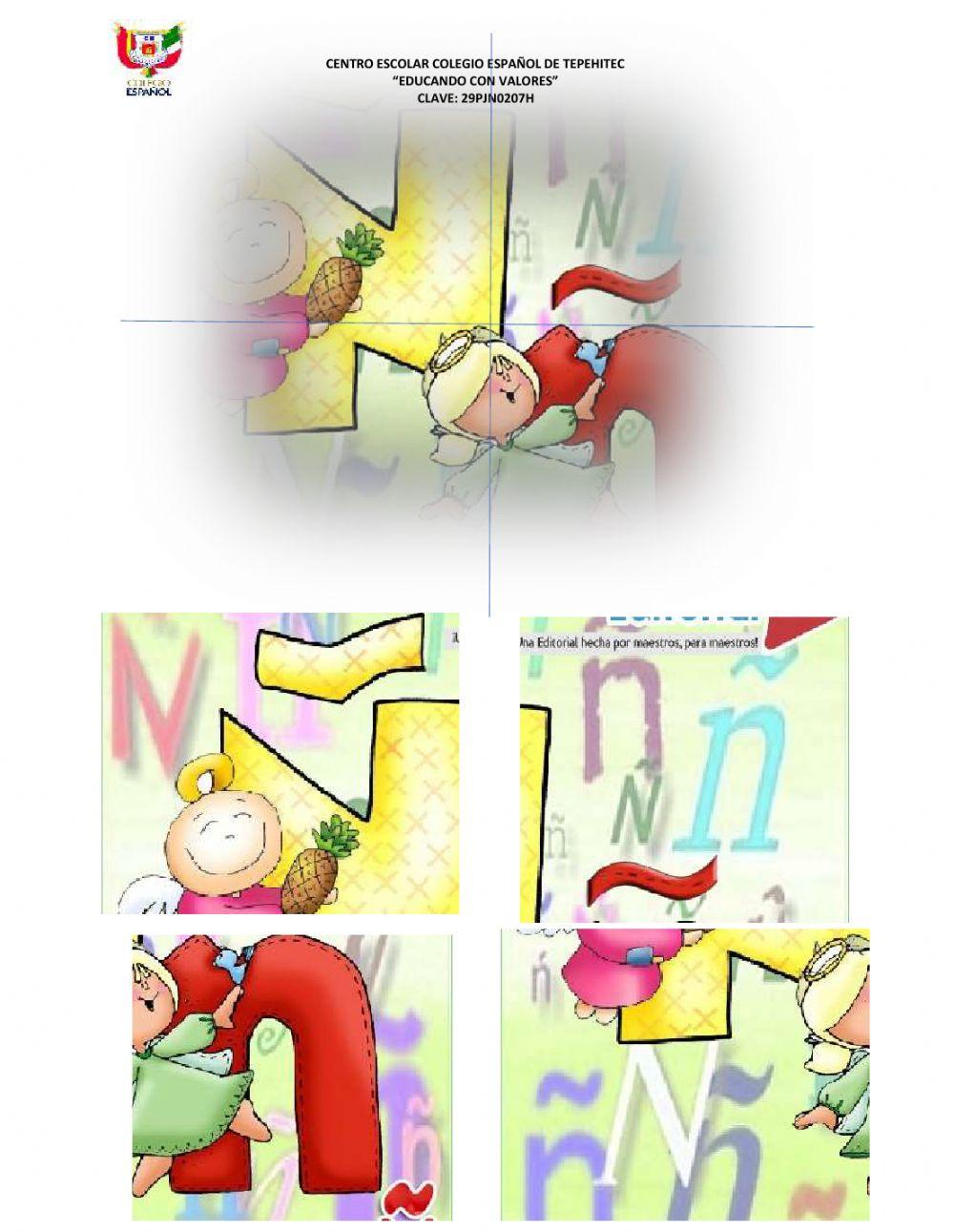 Conociendo la letra ñ