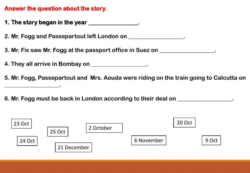 Around the world in 80 days