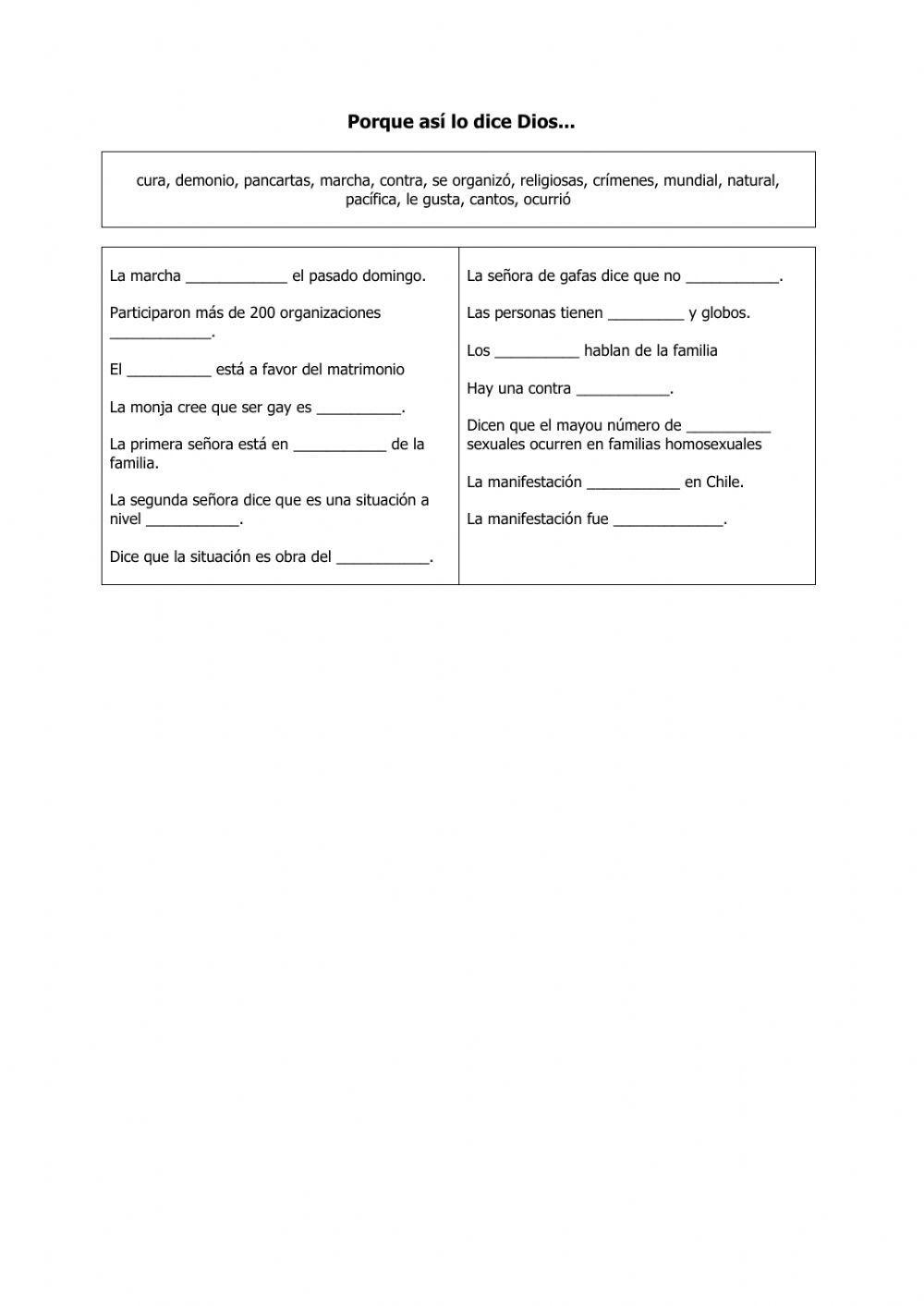 Porque así lo dice Dios